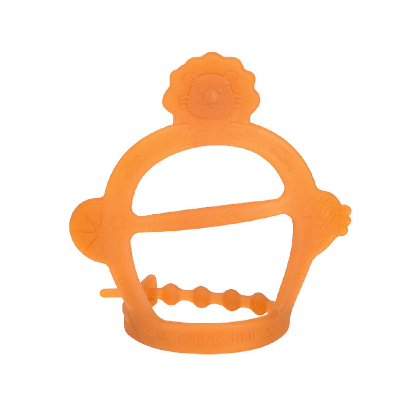 Food grade baby teether silicone wearable bracelet teether baby teether bracelet